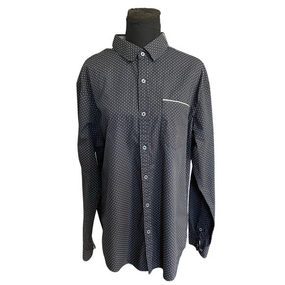 Craft + Flow Long Sleeve Button Front Shirt Size XL - Picture 1 of 8